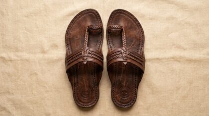 Mens Brown Kolhapuri Sandals