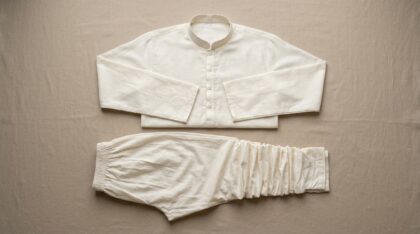Ivory Cotton Churidar