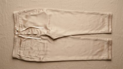 Beige Silk Pyjama
