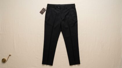 Black Slim Trouser